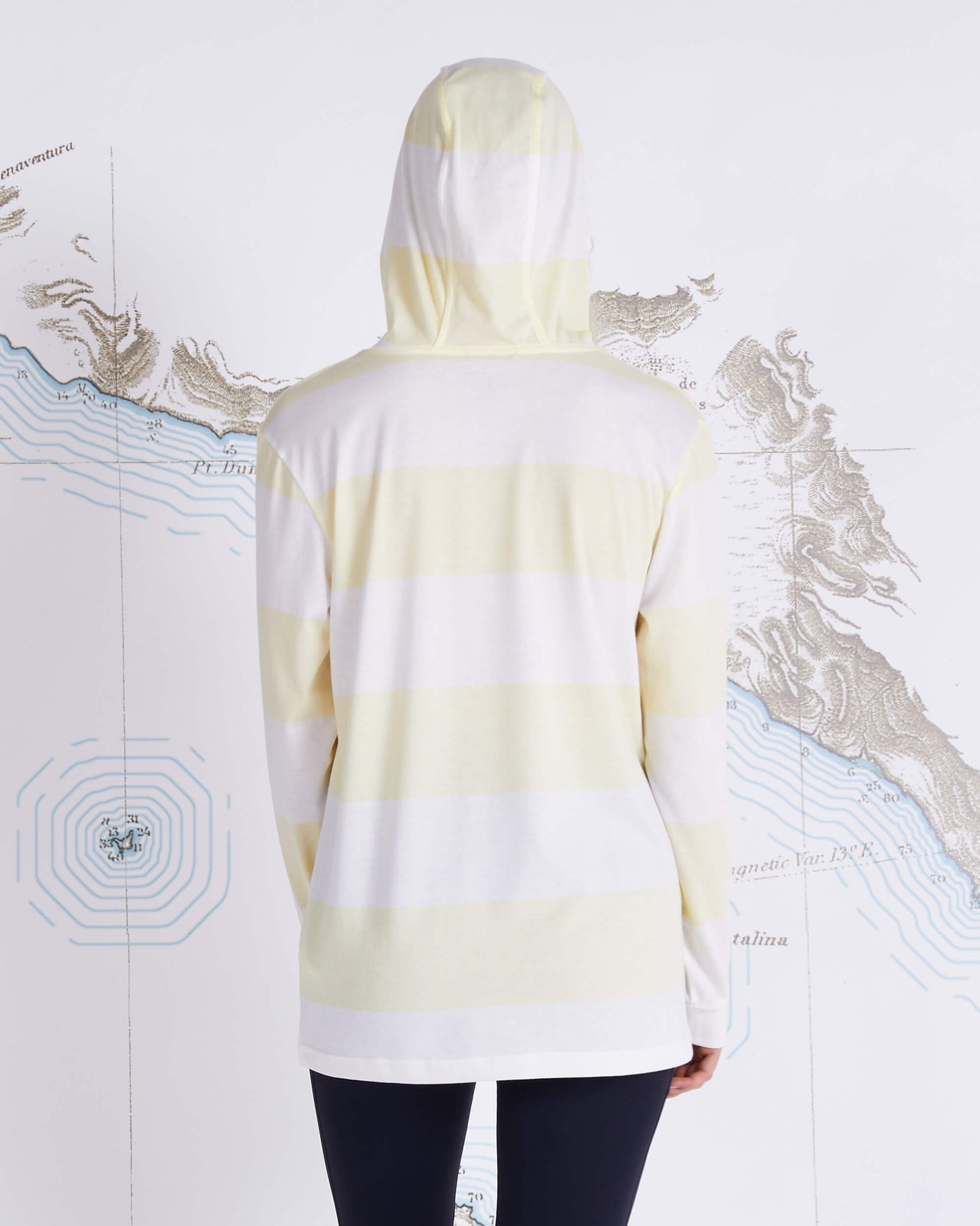 Salty Crew Top Water Mid Weight Hoodie Banana XS
