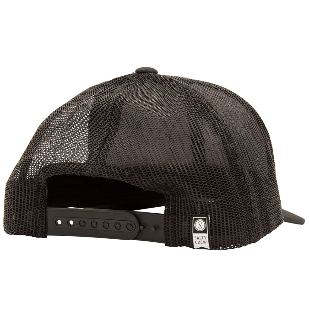 Salty Crew Bottom Dweller Retro Trucker Black OS
