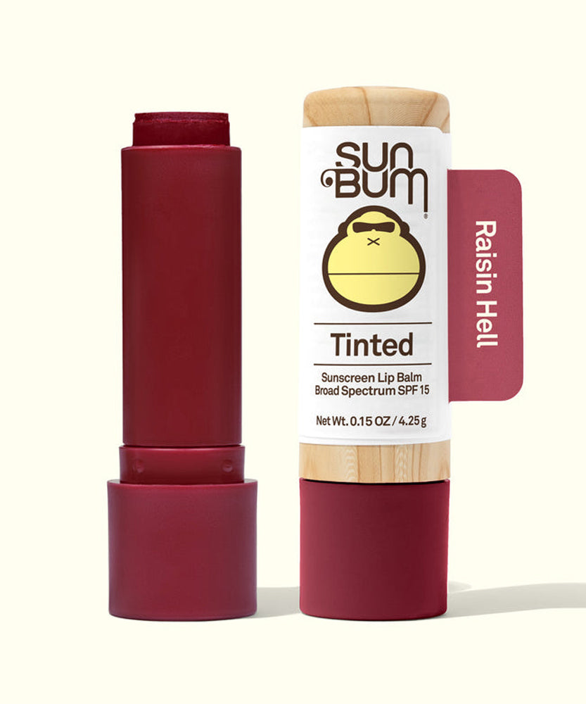 Sun Bum Tinted Sunscreen SPF15 Lip Balm Raisin Hell 0.15