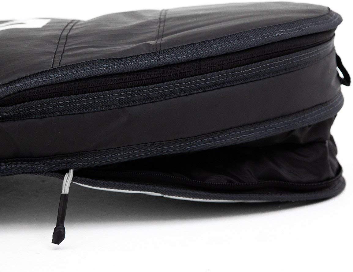FCS Travel 2 All Purpose Boardbag Black-Grey 6ft7in