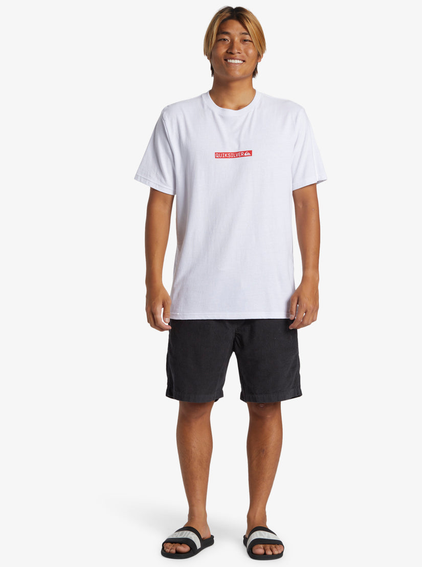 Quiksilver Clicker Logo SS Tee WBB0 L