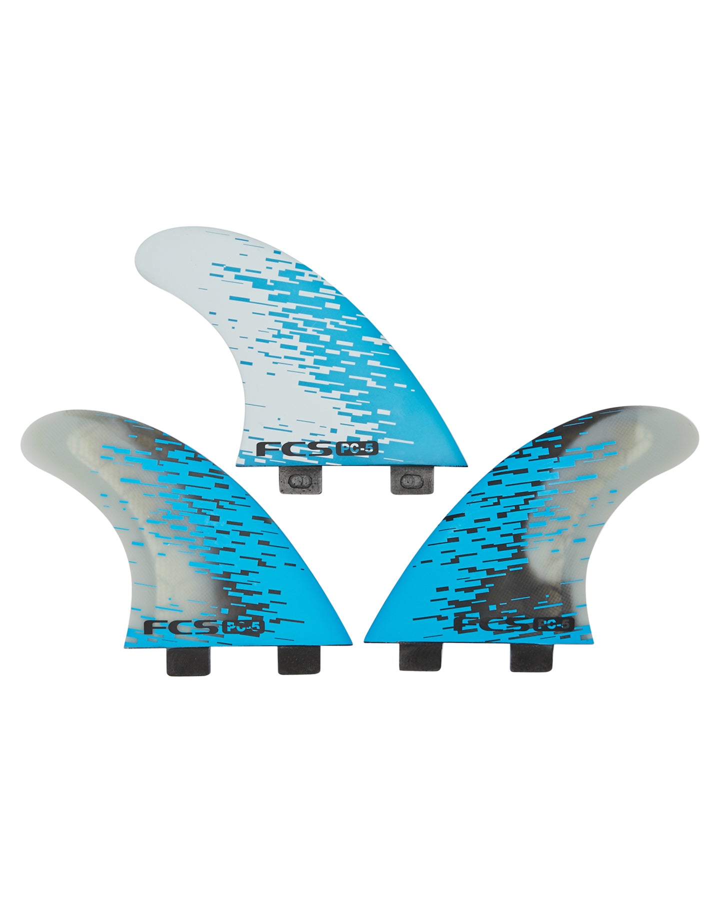 FCS PC-5 Tri-Fin Set Blue Smoke M
