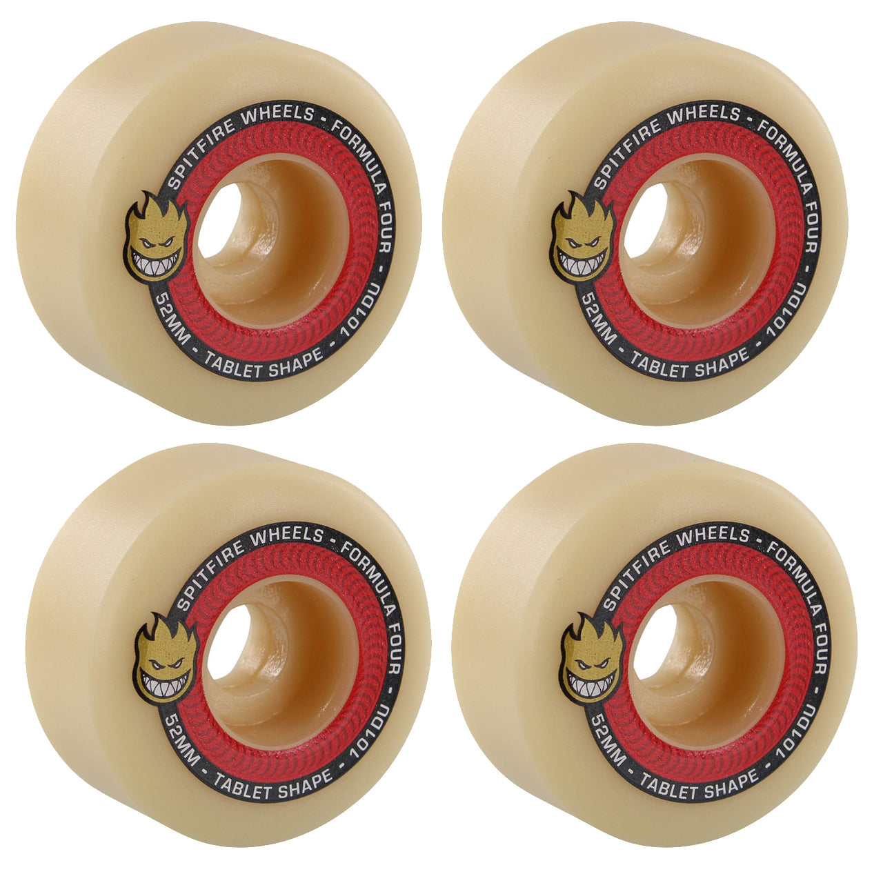 Spitfire F4 101 Classics Wheels Natural 52