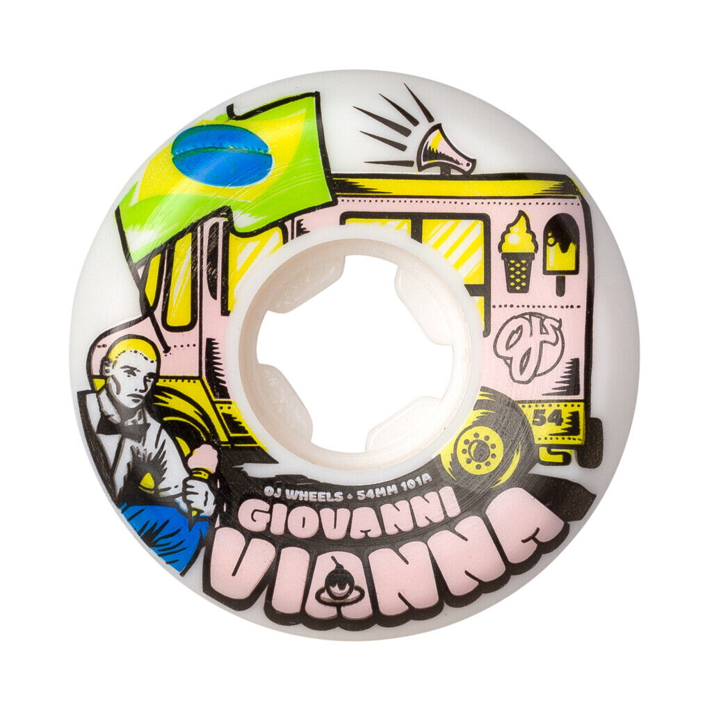 OJ Wheels Giovanni Vianna Hardline 101a Wheels 54mm