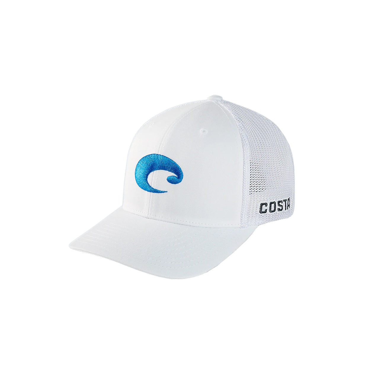 Costa Del Mar Costa Flex Fit Trucker 100U-White OS