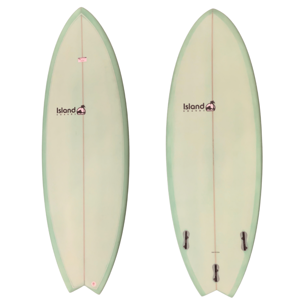 Island Boards Fish Coke Bottle Green 5ft6in