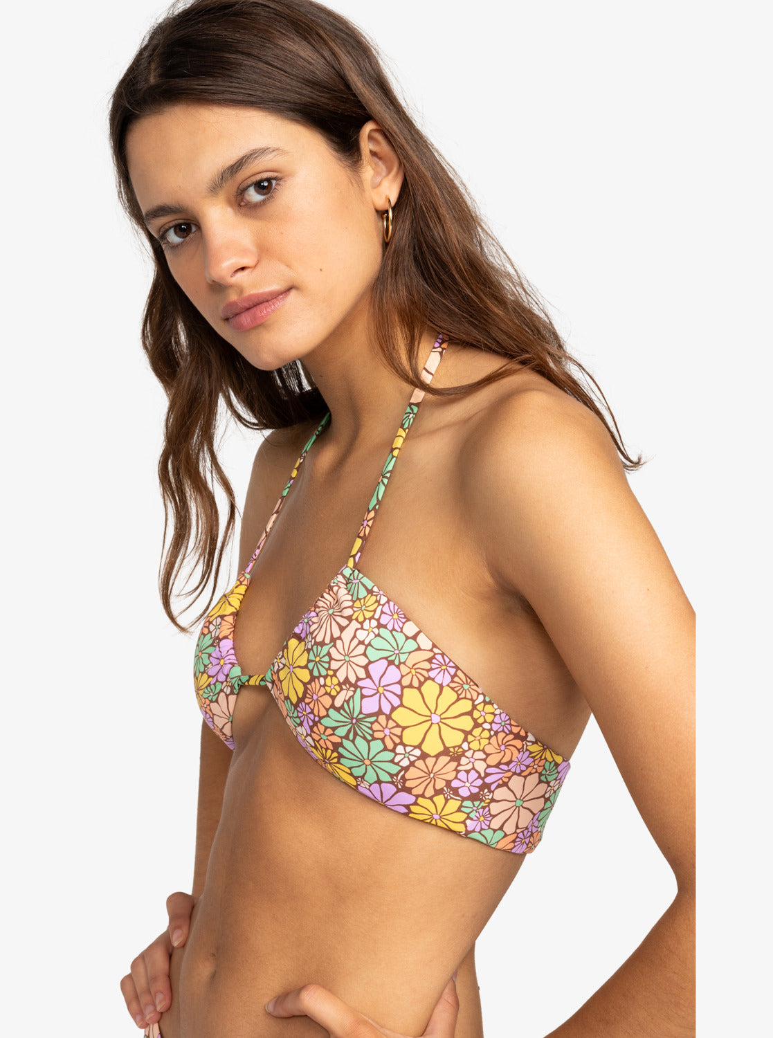 Roxy All About Sol Bikini Top CQR7 L