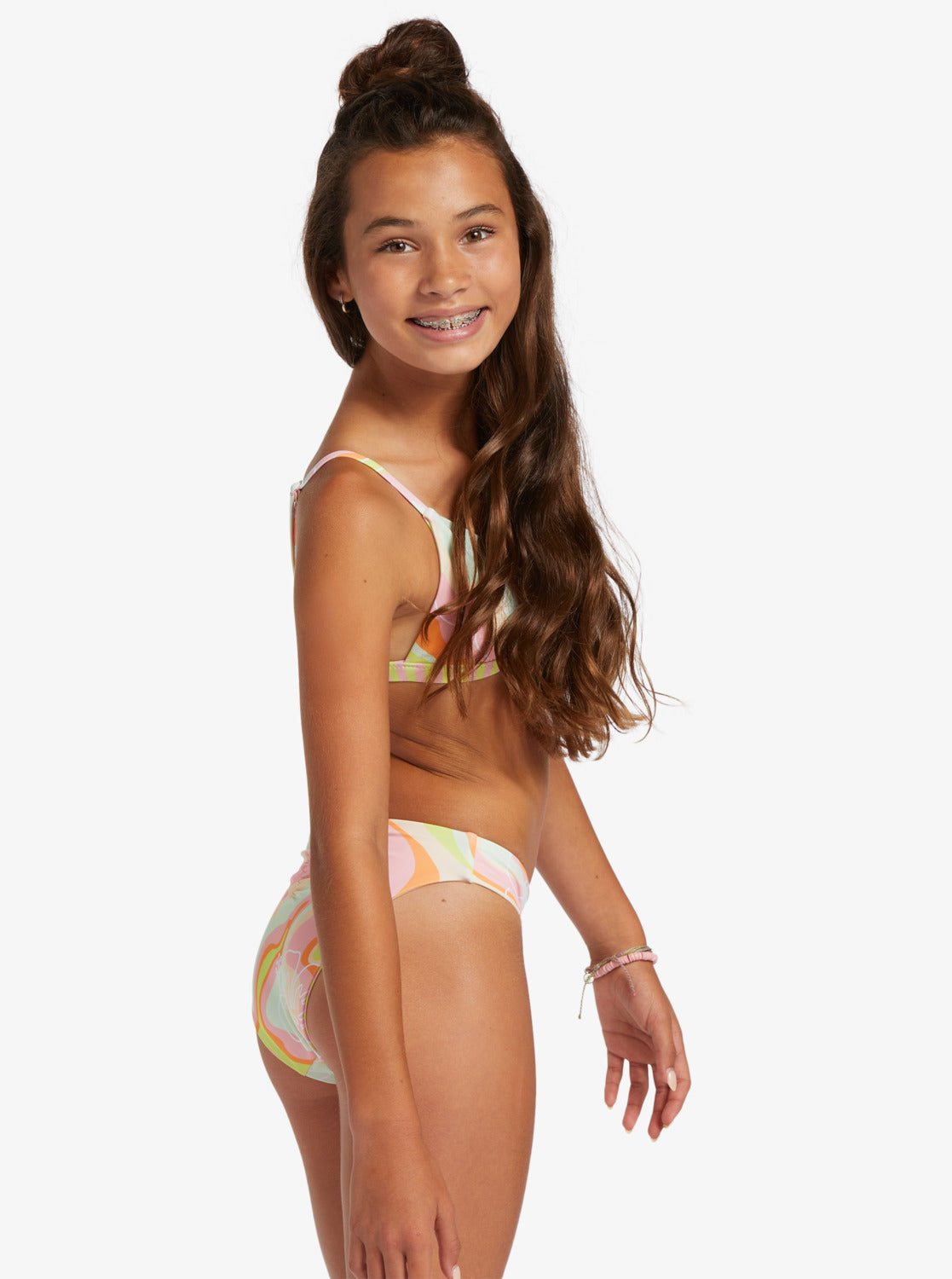Roxy Hibiscus Revo Triangle Bikini Set GBG1 7