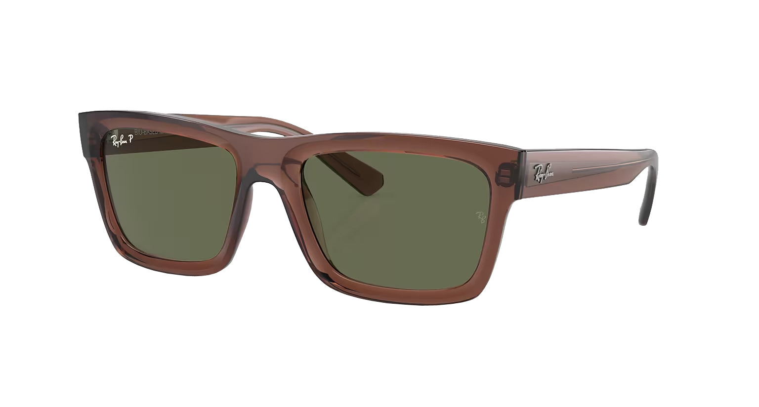 Ray-Ban Warren Sunglasses TransparentBrown DkGreen