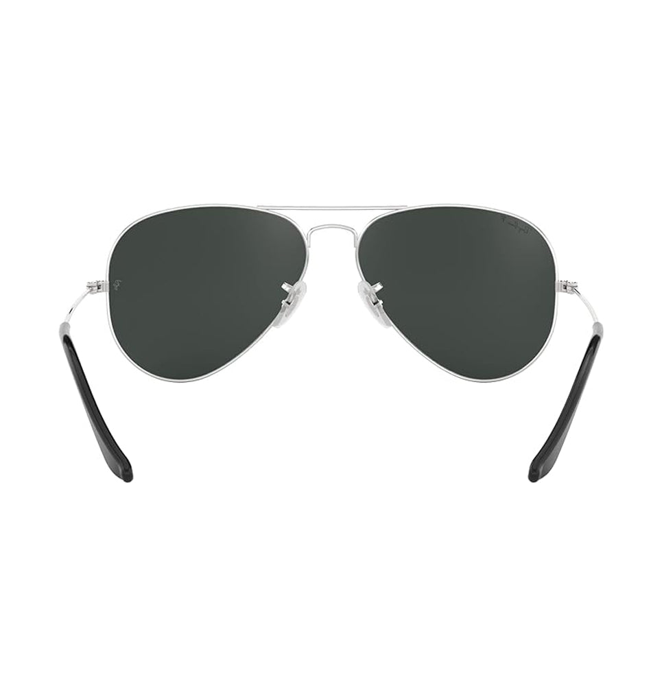 Ray Ban Aviator Large Metal Polarized Sunglasses silver greysilvermirror Aviator