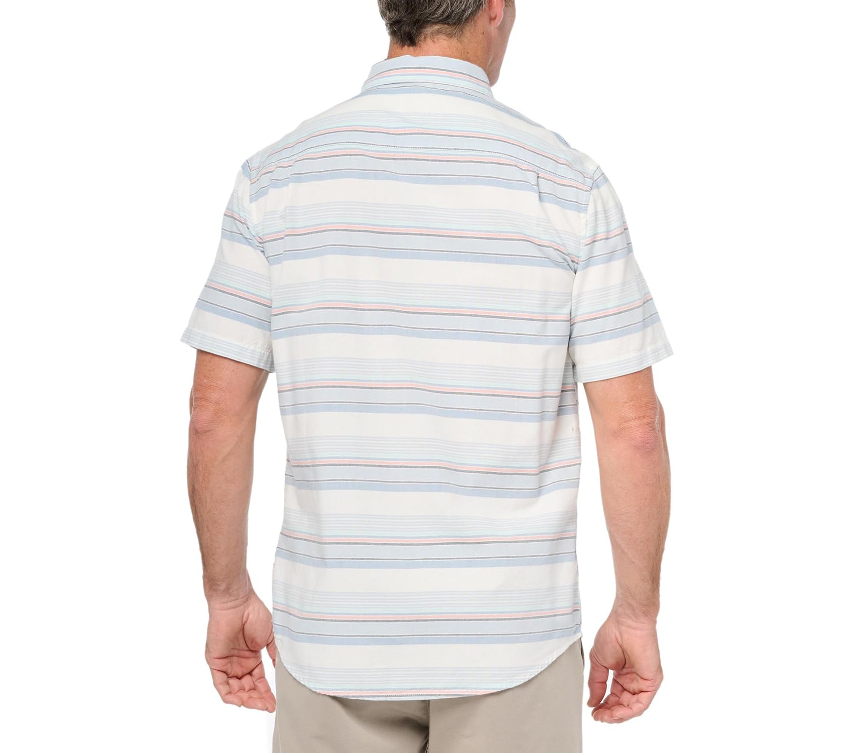Quiksilver Oxford Stripe Classic SS BKQ3 L