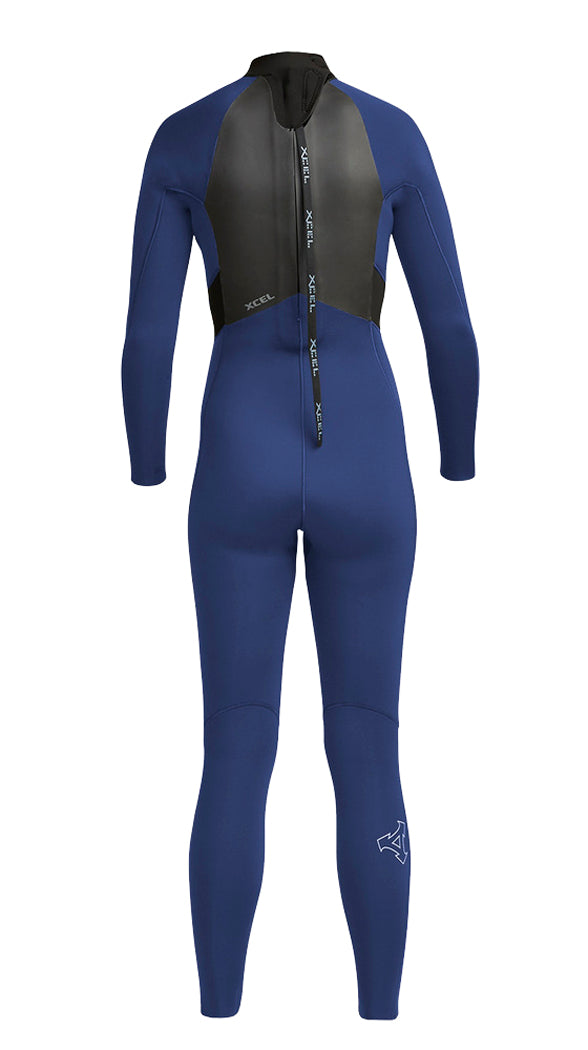 Xcel Axis 3/2mm Back Zip Womens Fullsuit