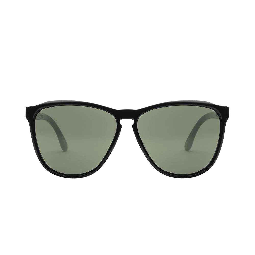 Electric Encelia Polarized Sunglasses Gloss Black Ohm Grey Oversized