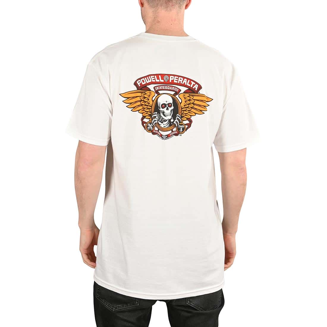 Powell Peralta Winged Ripper S/S Tee White XXL