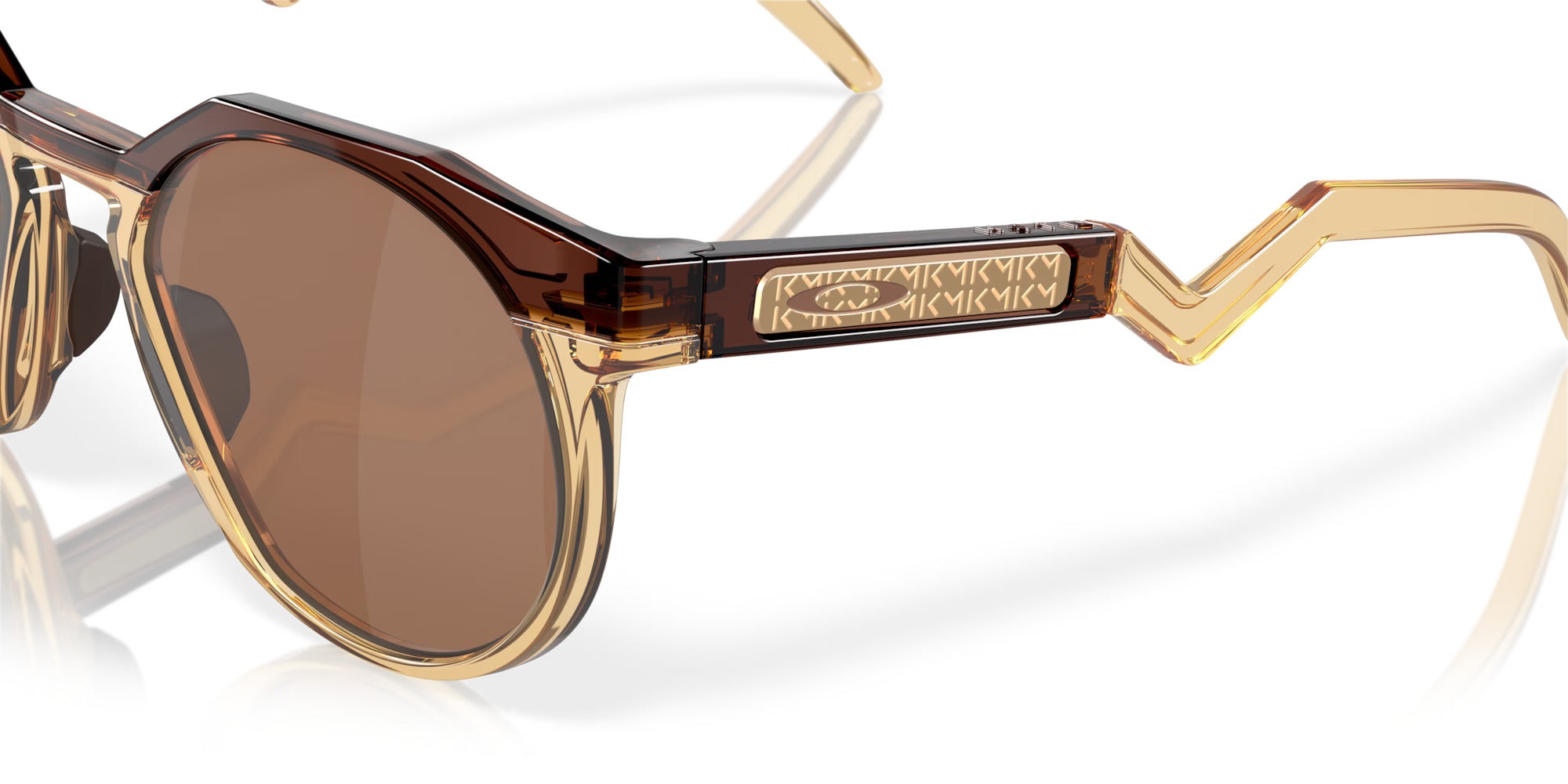Oakley HSTN Sunglasess DkAmber LtCurryw/PrizmTungsten