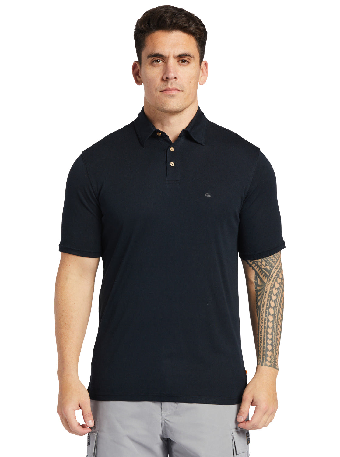 Quiksilver Waterman Waterpolo SS Polo Shirt KVJ0 S