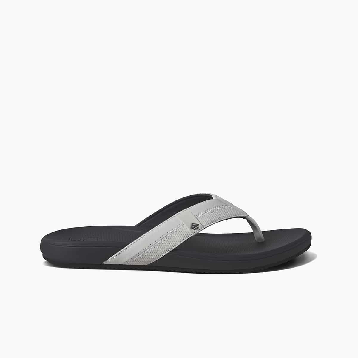 Reef Cushion Phantom 2.0 Mens Sandal White-Charcoal 8