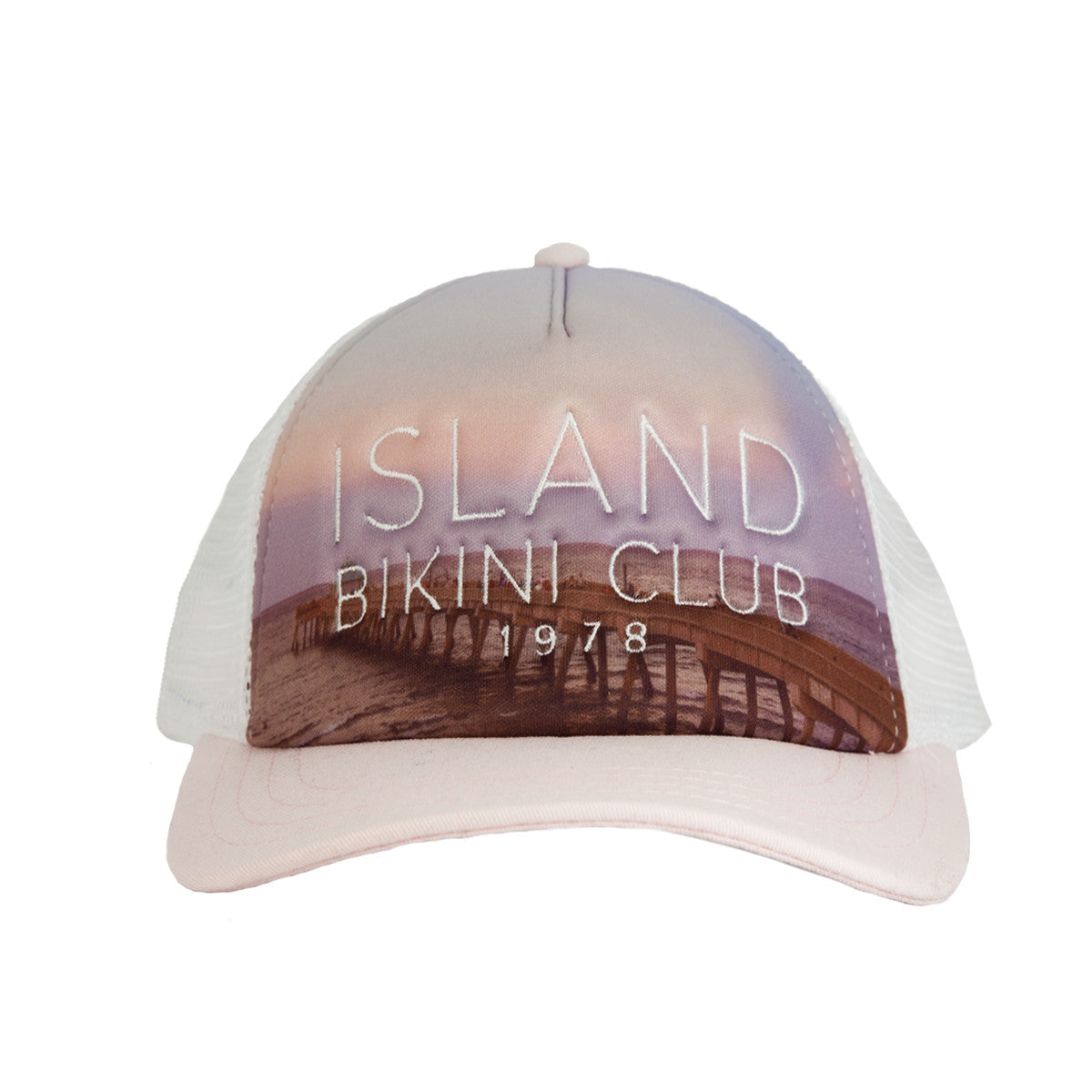 Island Water Sports Bikini Club Trucker LightPink OS