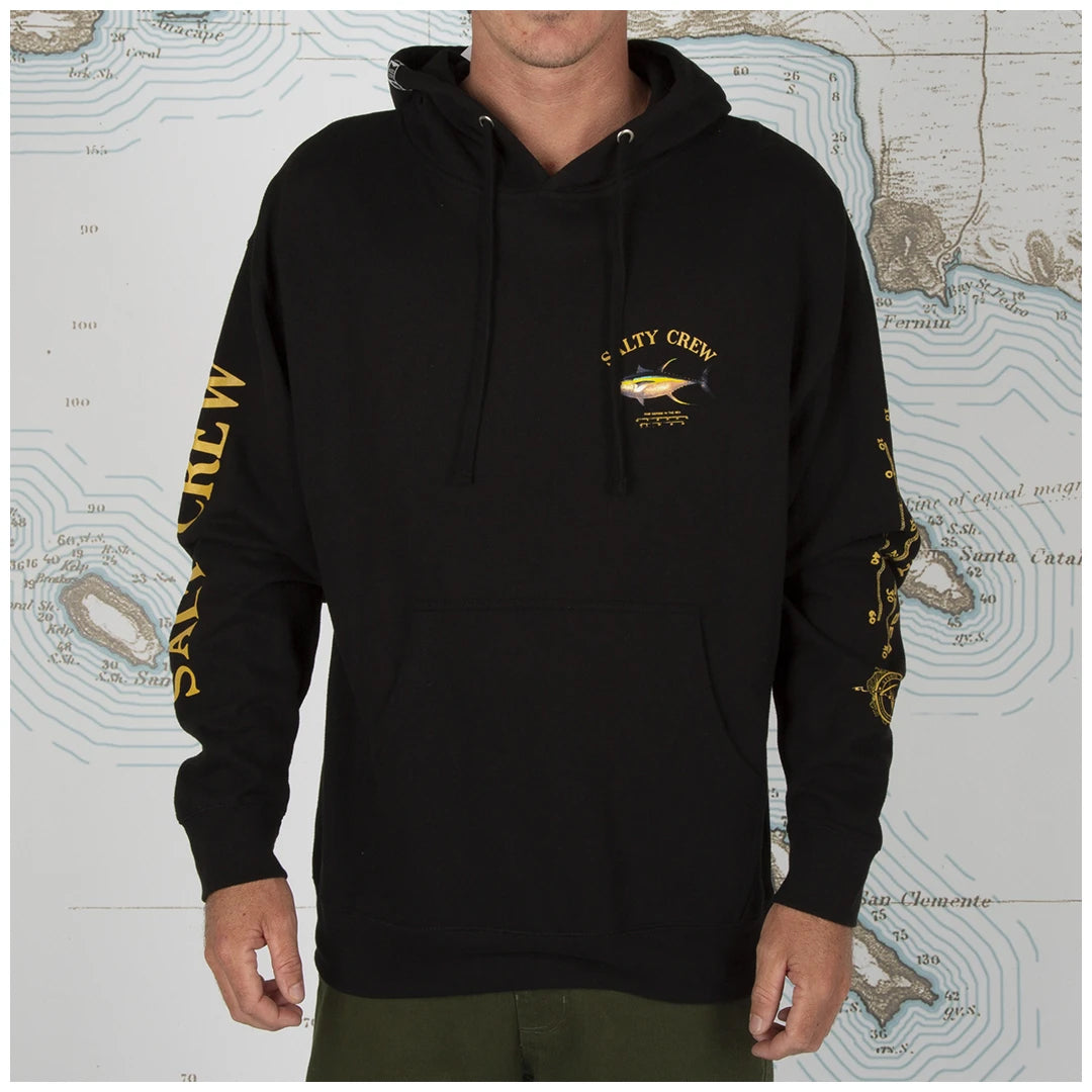 Salty Crew Ahi Mount Hood Fleece BLK-Black M
