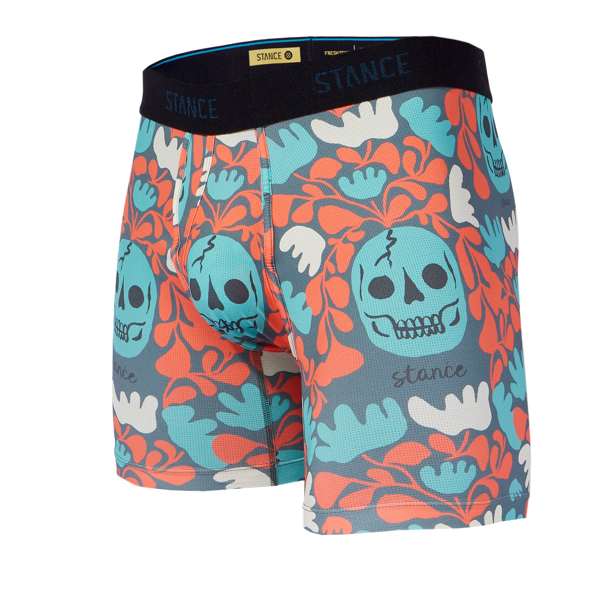 Stance Skelly Nelly Wholester Boxer Brief Teal XL
