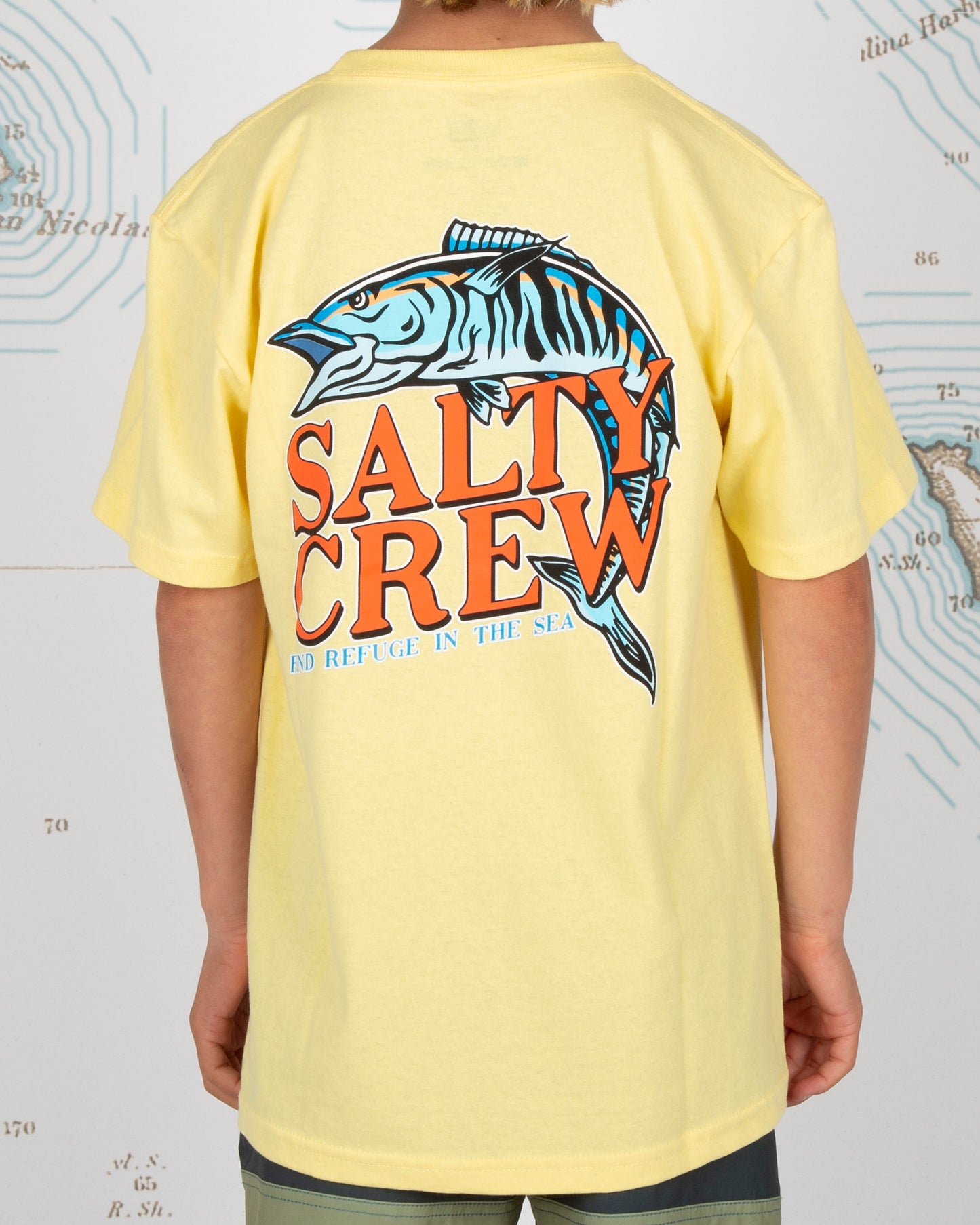 Salty Crew Oh No Boys Tee Banana XL