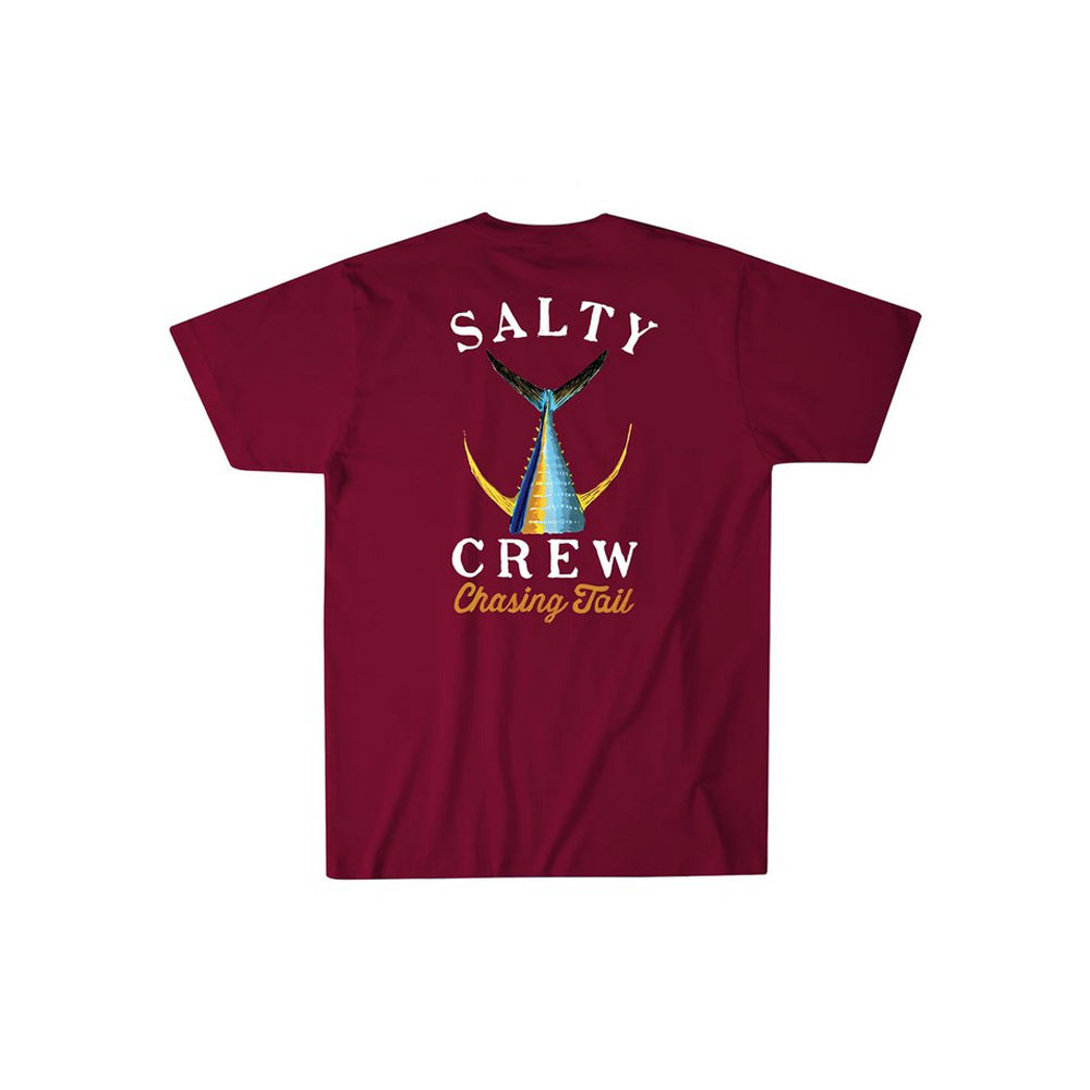 Salty Crew Tailed SS Tee  Burgundy L