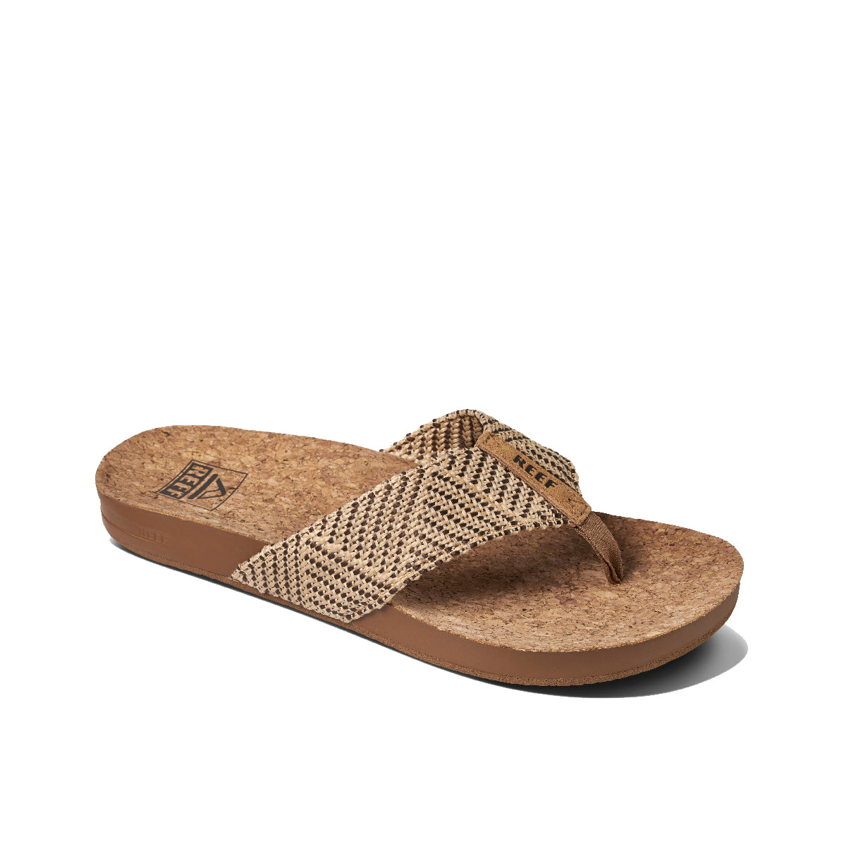 Reef Cushion Strand Womens Sandal Chocolate 10
