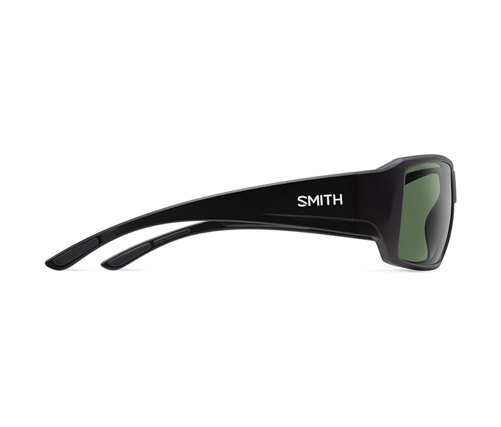 Smith Guides Choice S Polarized Sunglasses MatteBlack GreyGreen ChromaPopGlass