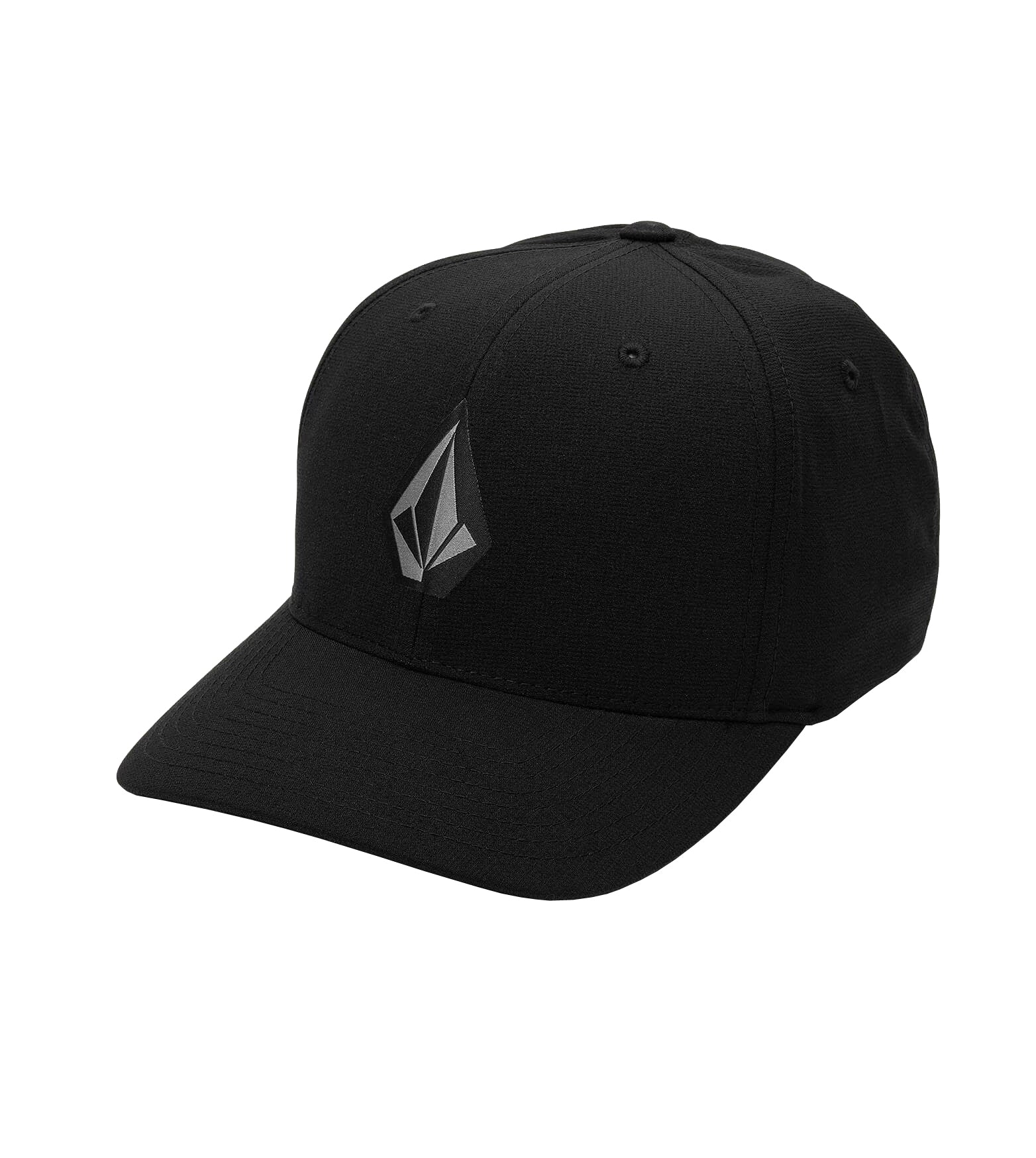 Volcom Stone Tech XFit Hat BLK L/XL