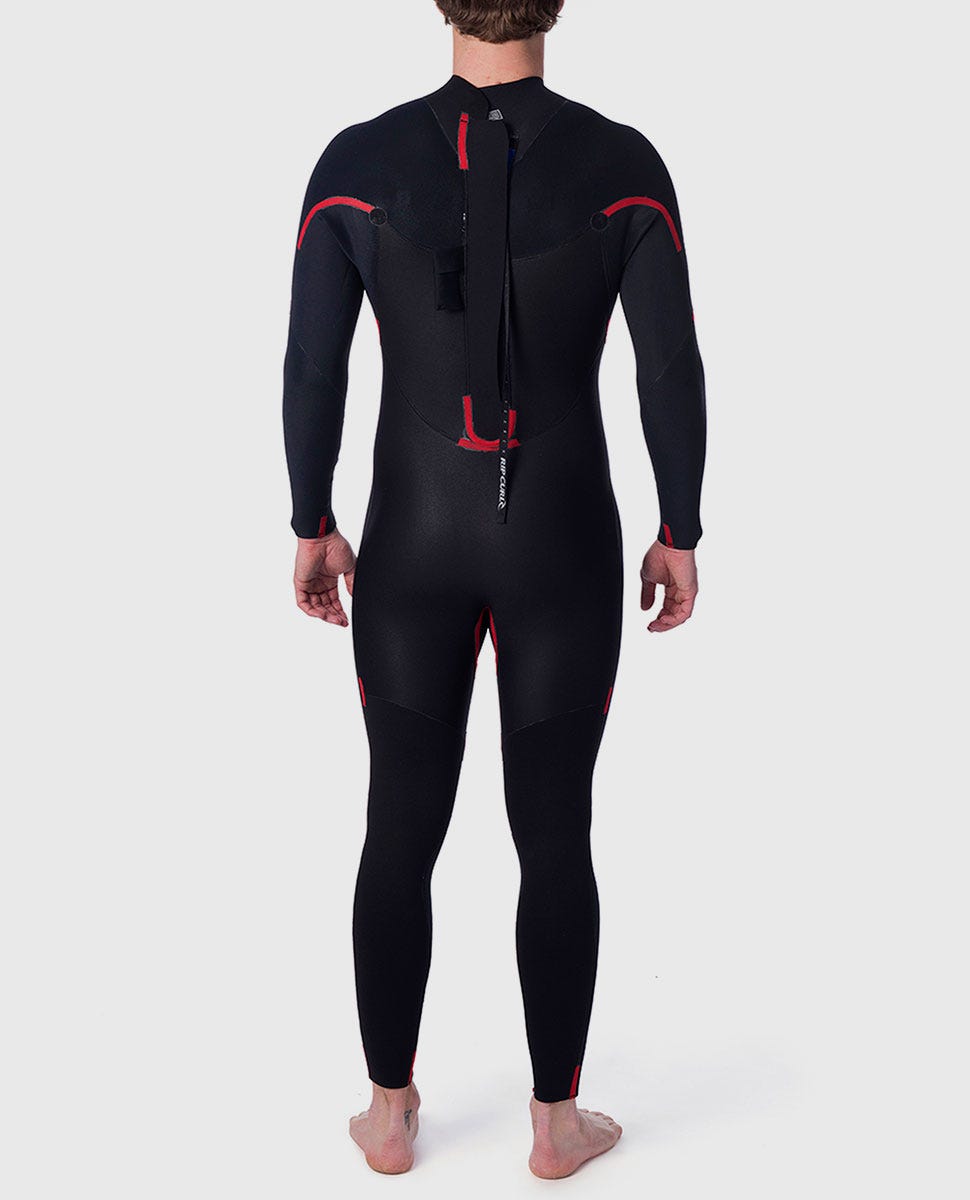 Rip Curl Omega 3/2mm Back-Zip Fullsuit BLK-Black XL