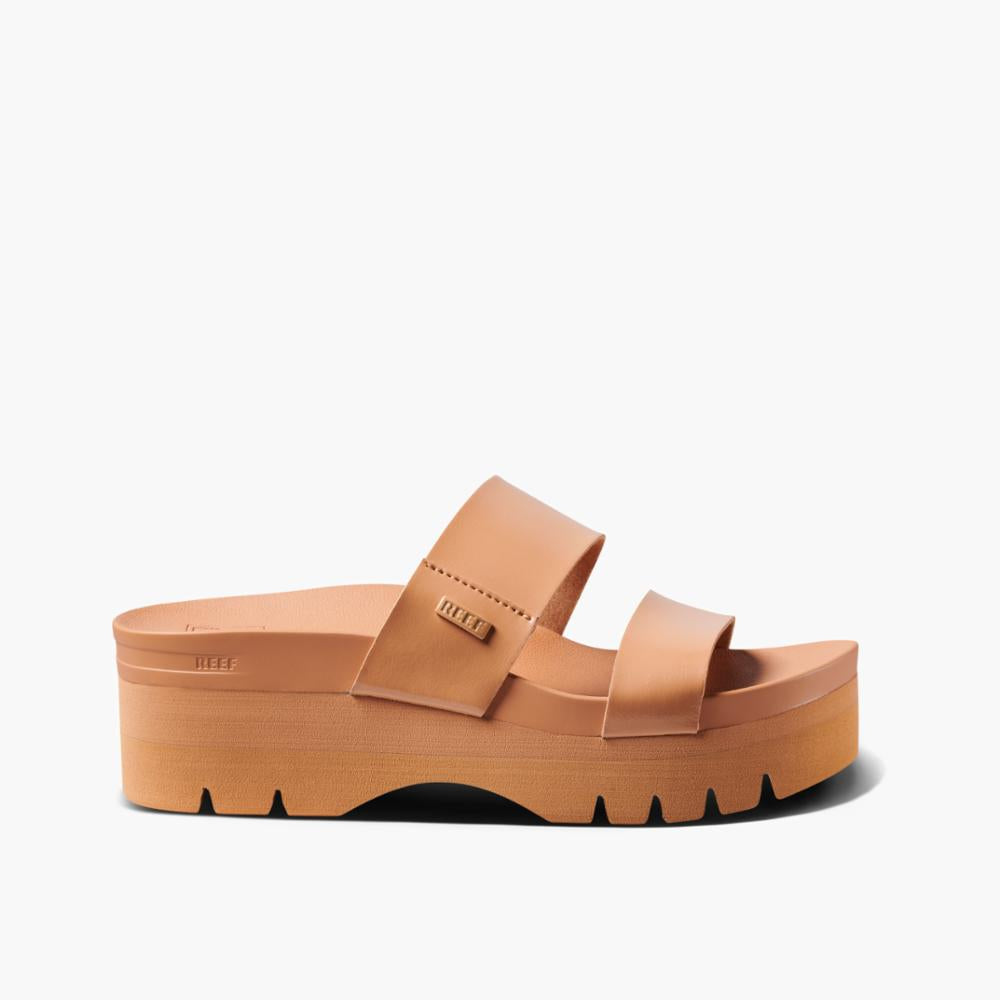 Reef Cushion Vista Higher Womens Sandal Natural Patent 9
