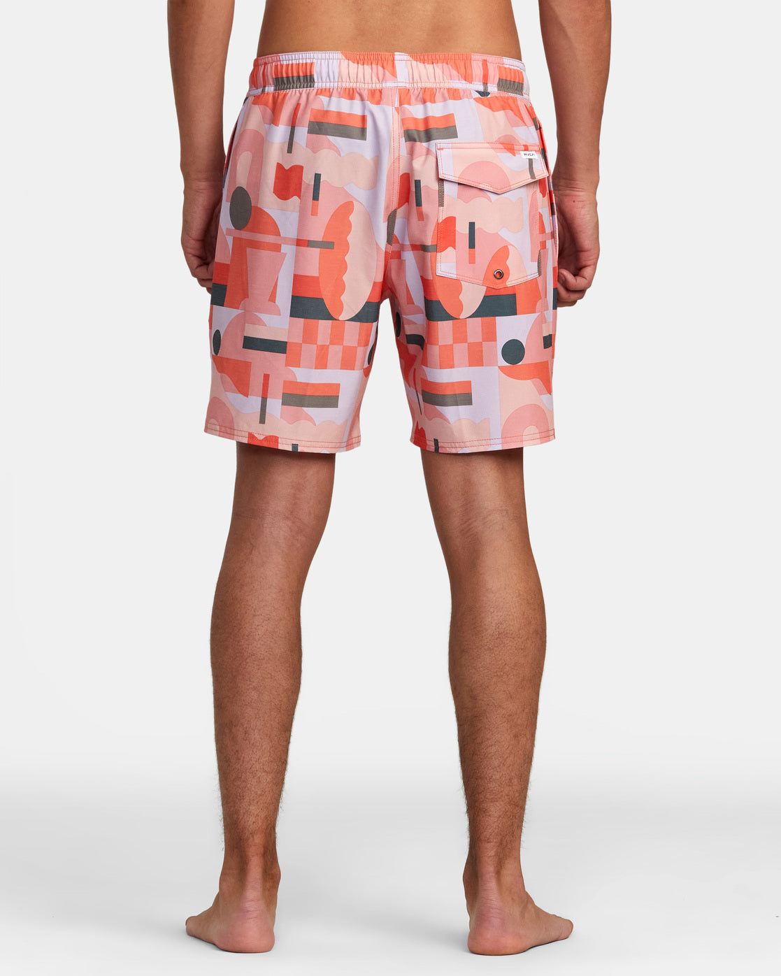 RVCA Jesse Brown Elastic Short NNF0-Fiesta XL