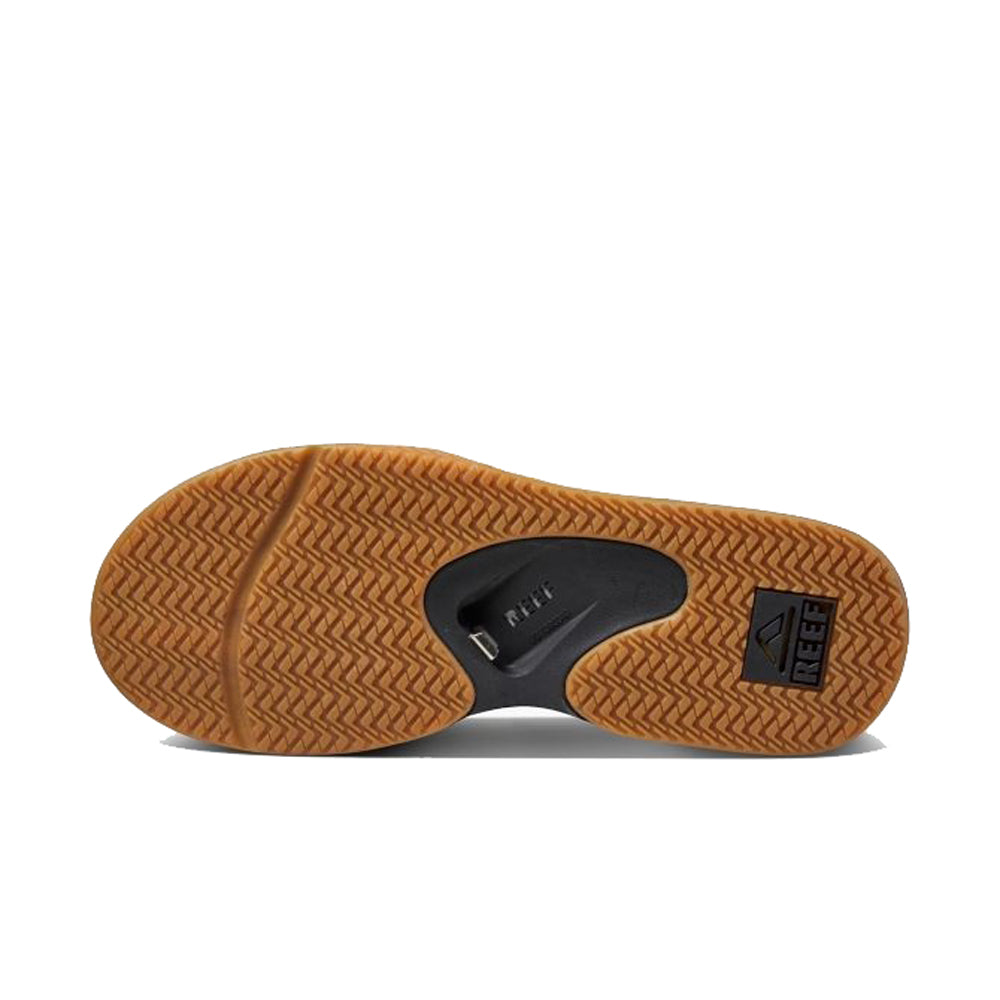 Reef Fanning Mens Sandal Black-Silver 11