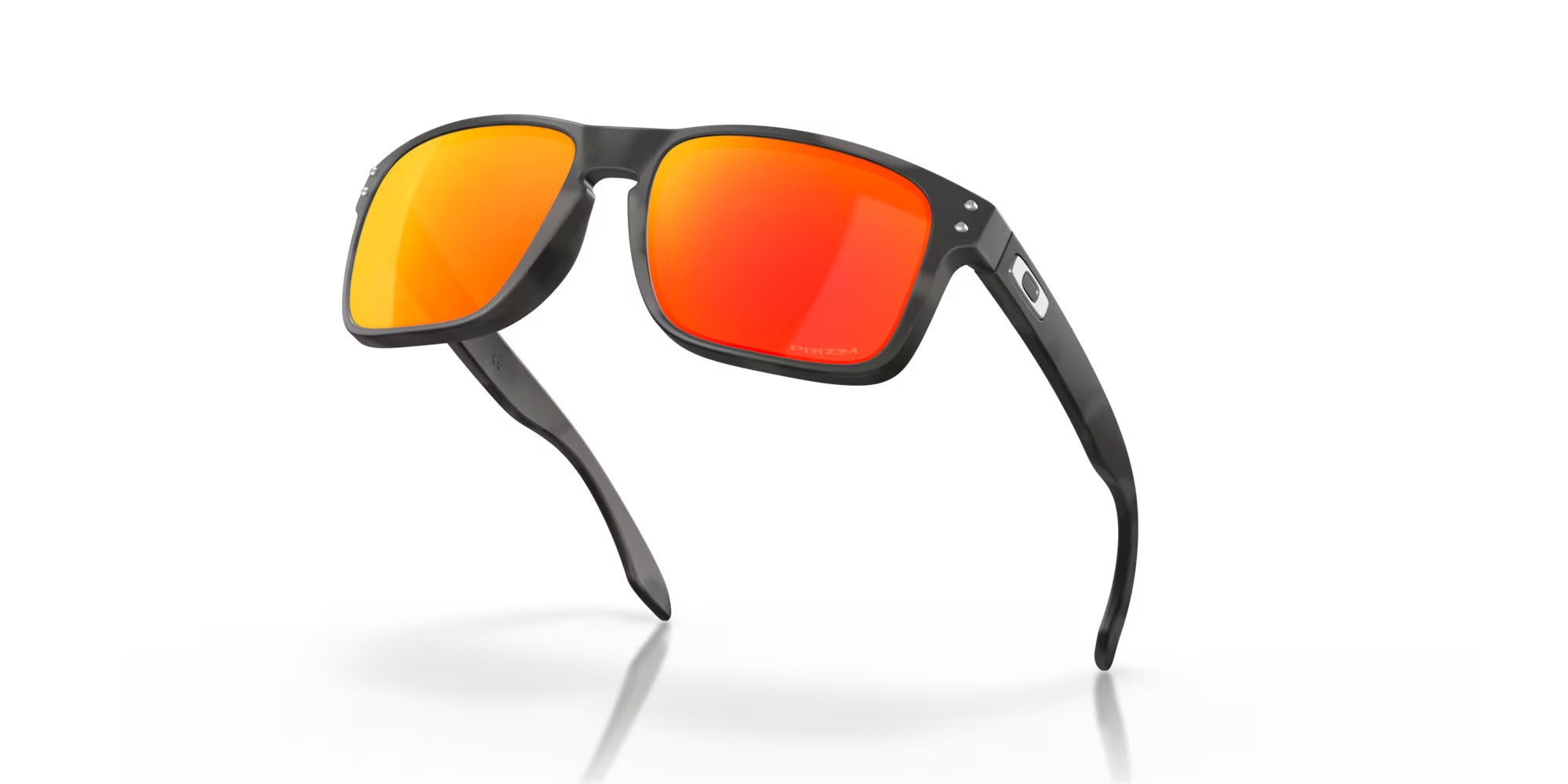 Oakley Holbrook Sunglasses BlackCamo PrizmRuby Square