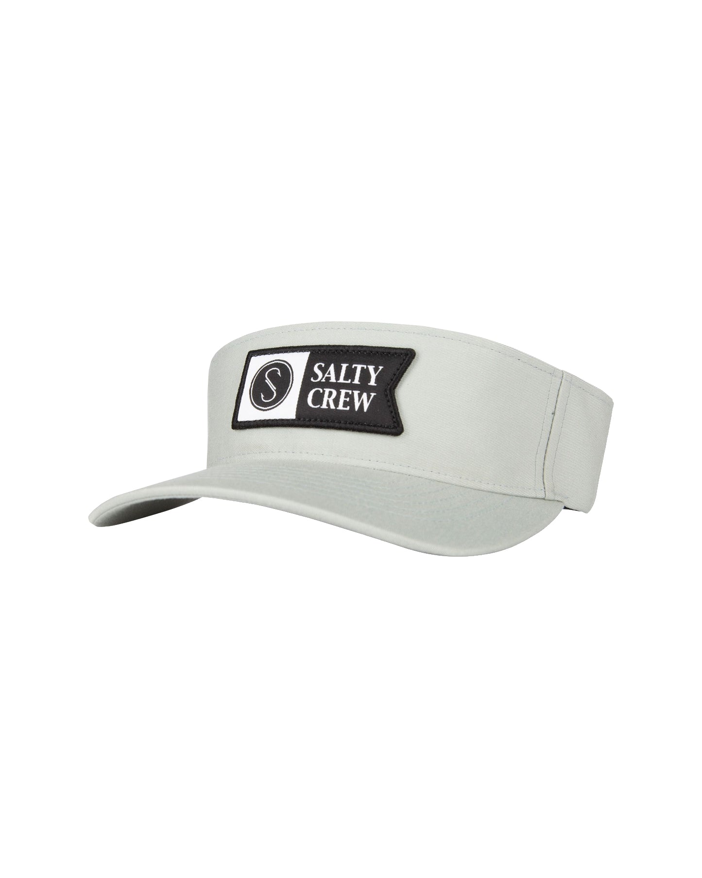 Salty Crew Alpha Flag Visor Grey One Size