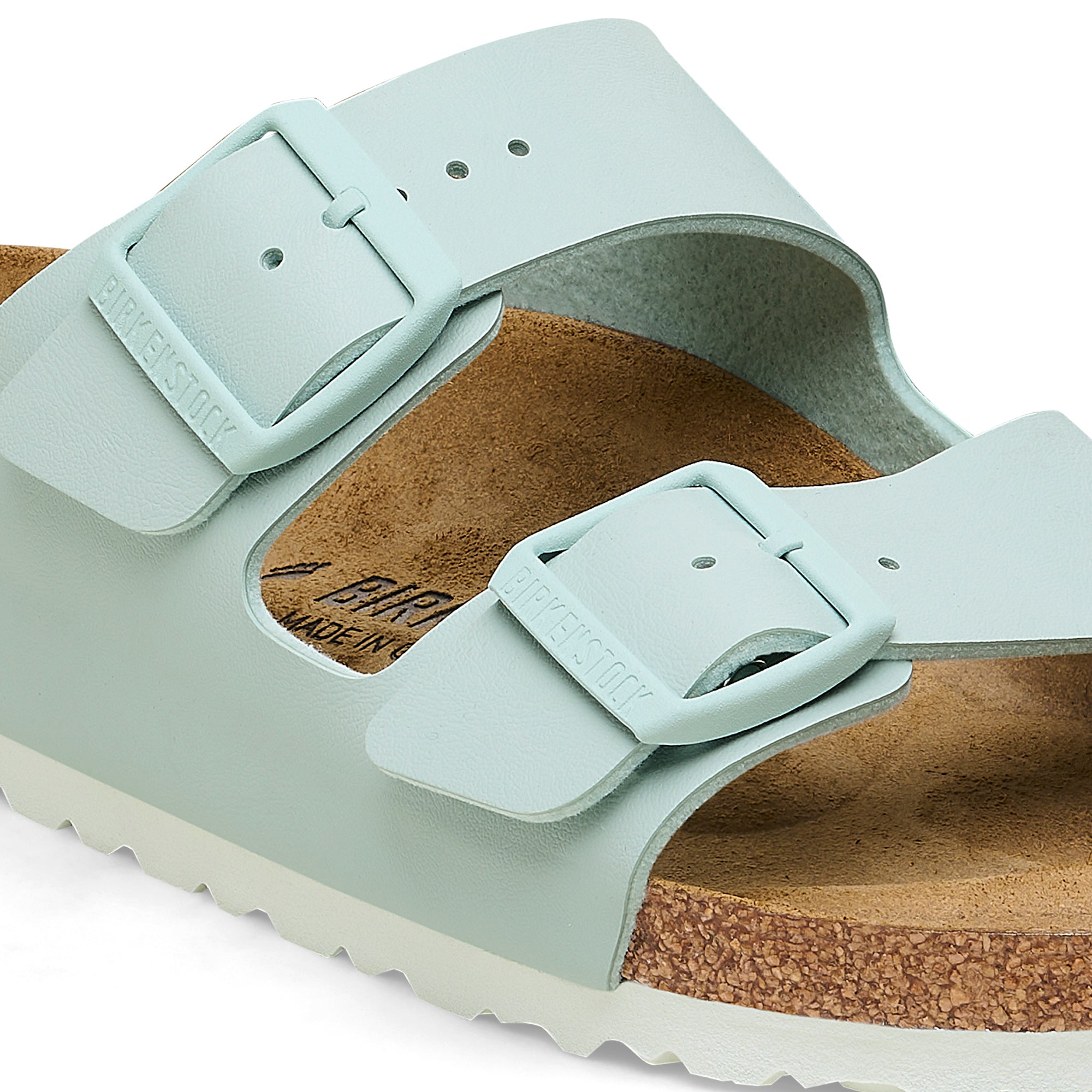 Birkenstock Arizona Womens Sandal Birko-Flor-Surf Green 7