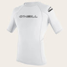 O'Neill Youth Basic Skins S/S  Performance fit UPF 50 025-White 12