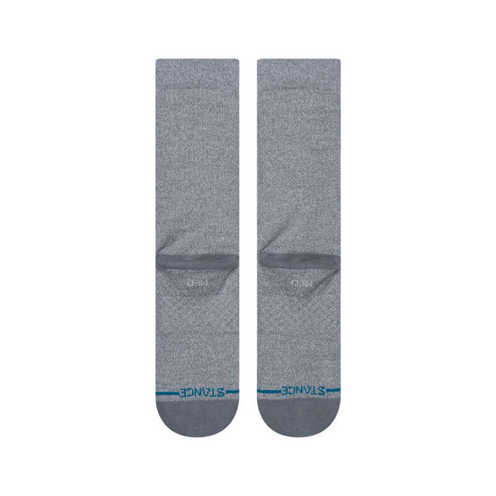 Stance Icon Mens Socks Grey/Heather L