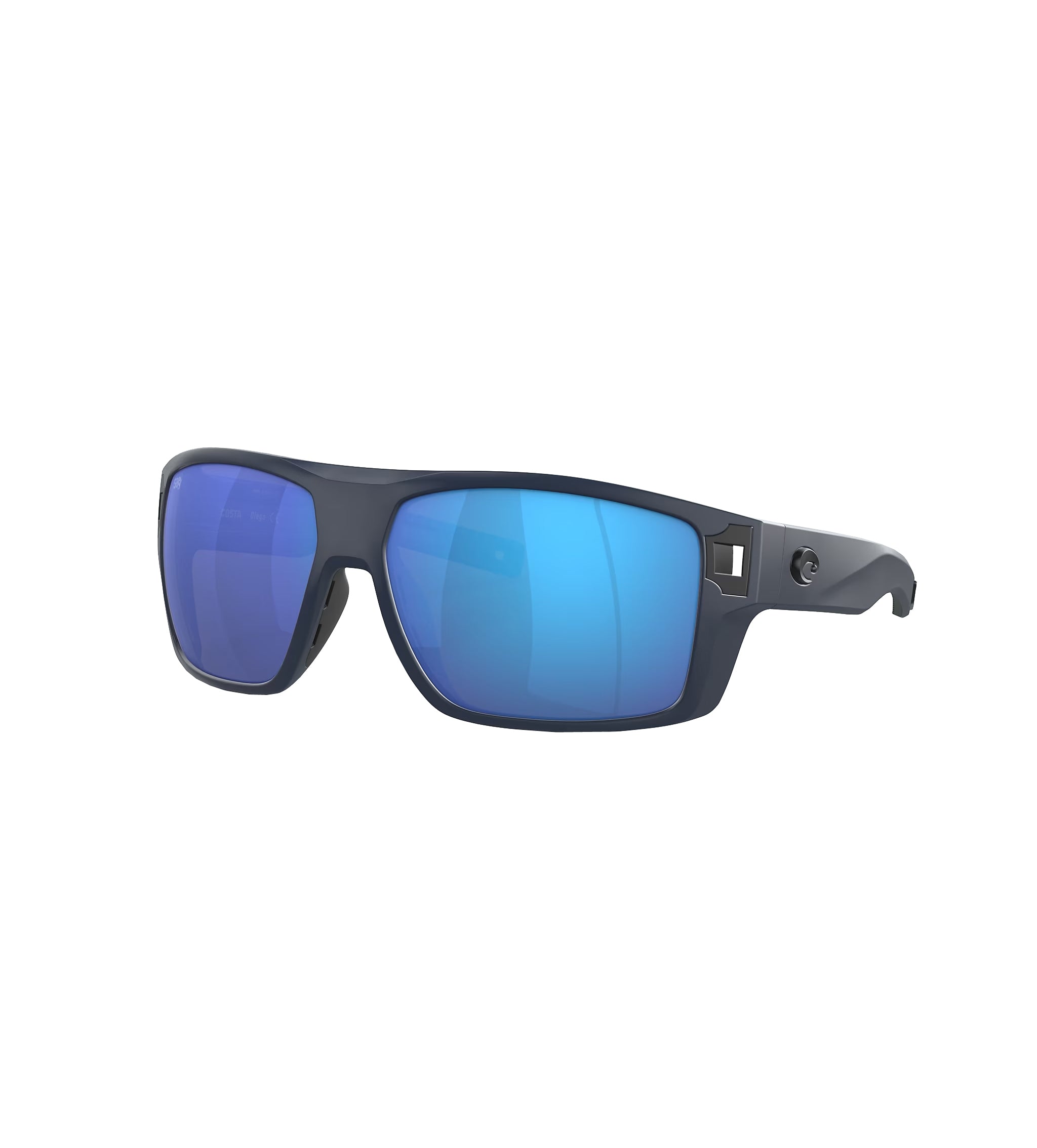 Costa Del Mar Diego Polarized Sunglasses  MatteMidnight BlueMirror 580G