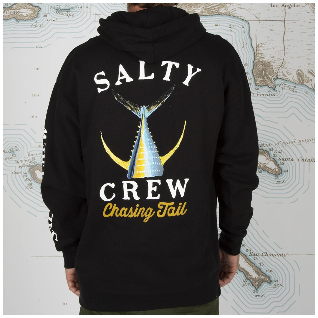 Salty Crew Tailed Hood Fleece Black M
