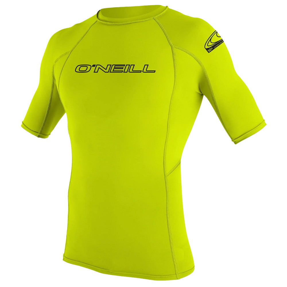 O'Neill Youth Basic Skins S/S  Performance fit UPF 50 187-LimeGreen 10