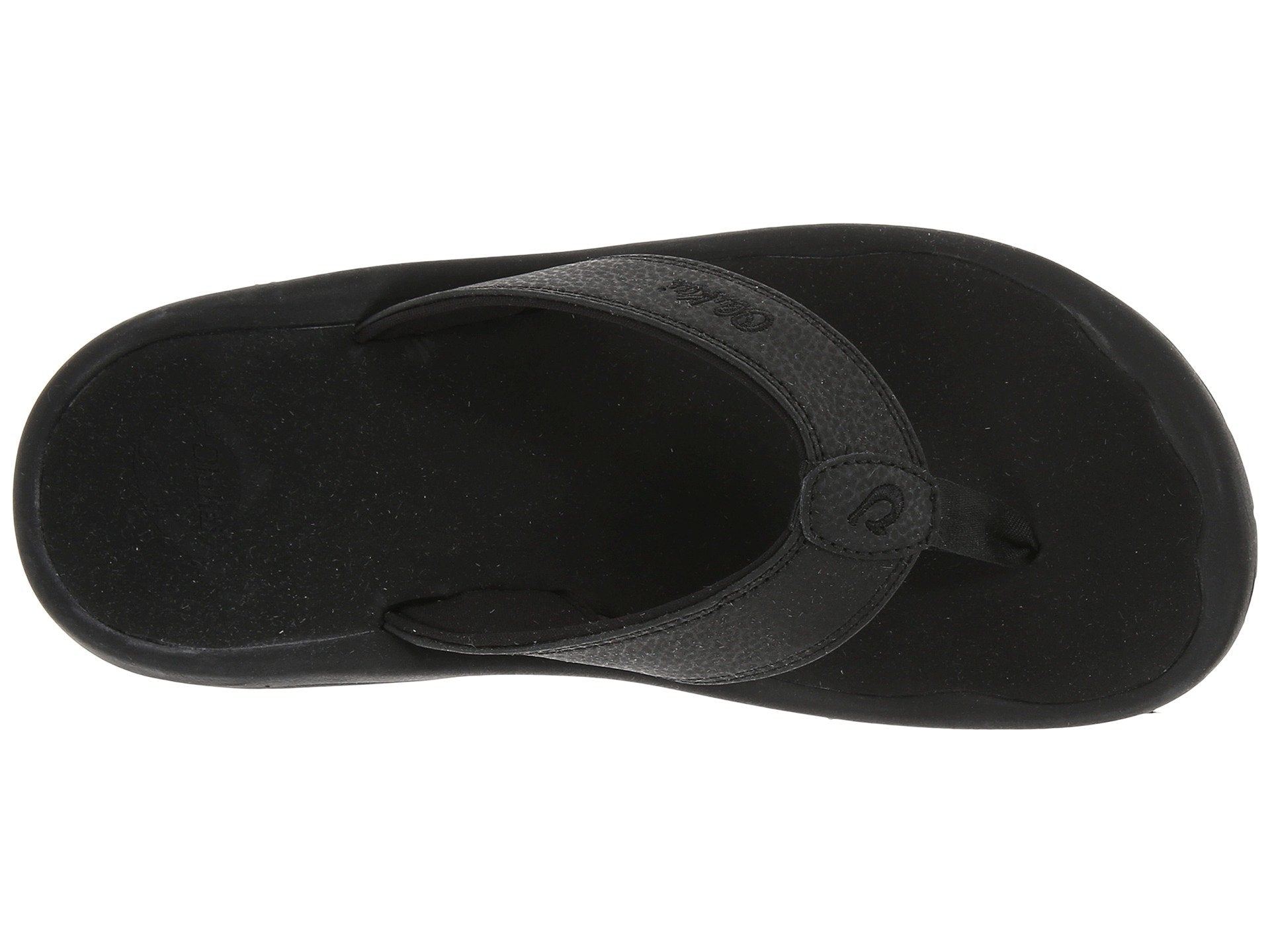 Olukai Ohana Mens Sandal 4040-Black-Black 14