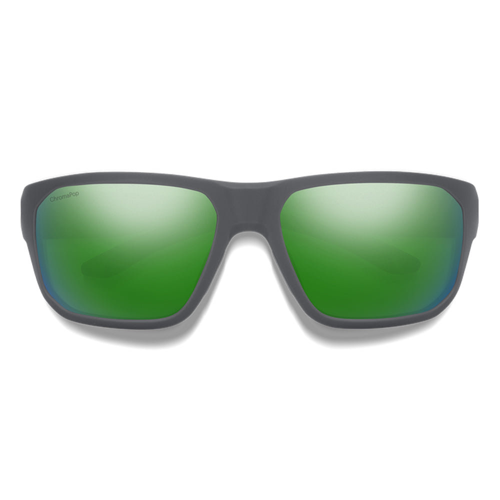 Smith Arvo Polarized Sunglasses MatteCement GreenMirror