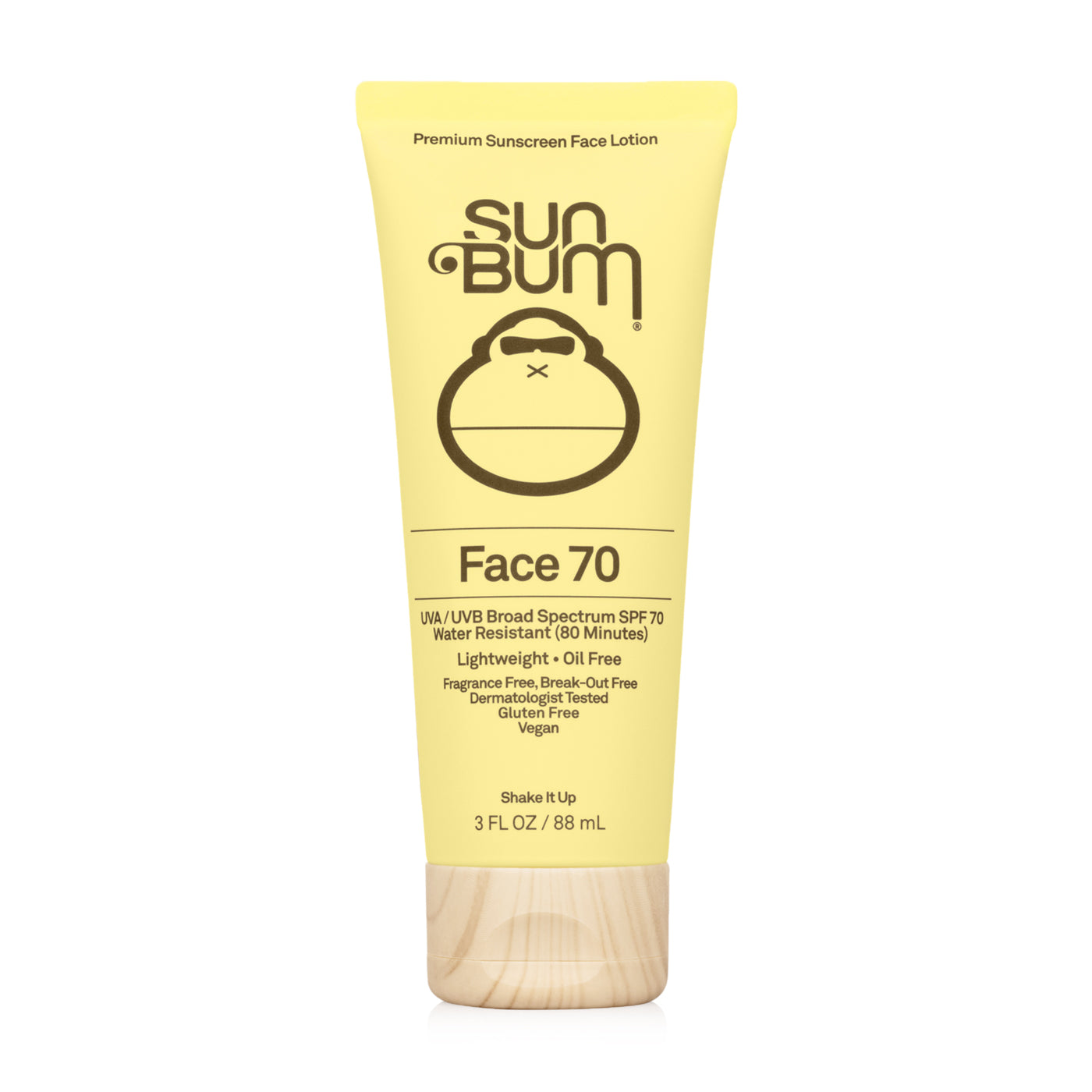 Sun Bum SPF 70 Face Lotion 3oz