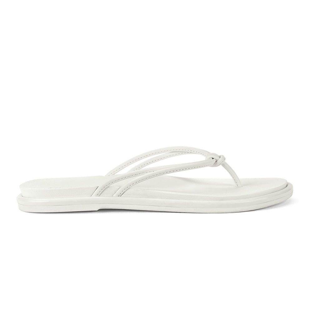 Olukai Aka Womens Sandal 4R4R-White-White 6