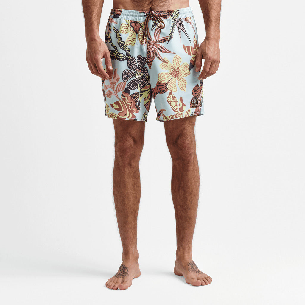 Roark Shorey 16 Elastic Short LBL-ParadisoLightBue L