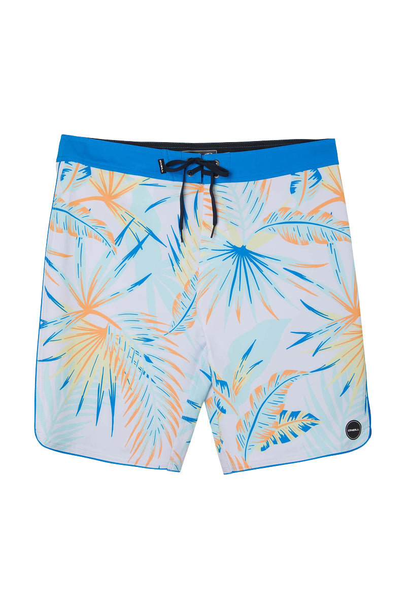 O'Neill Boys Hyperfreak Tropic Shadow Boardshorts WHT 28