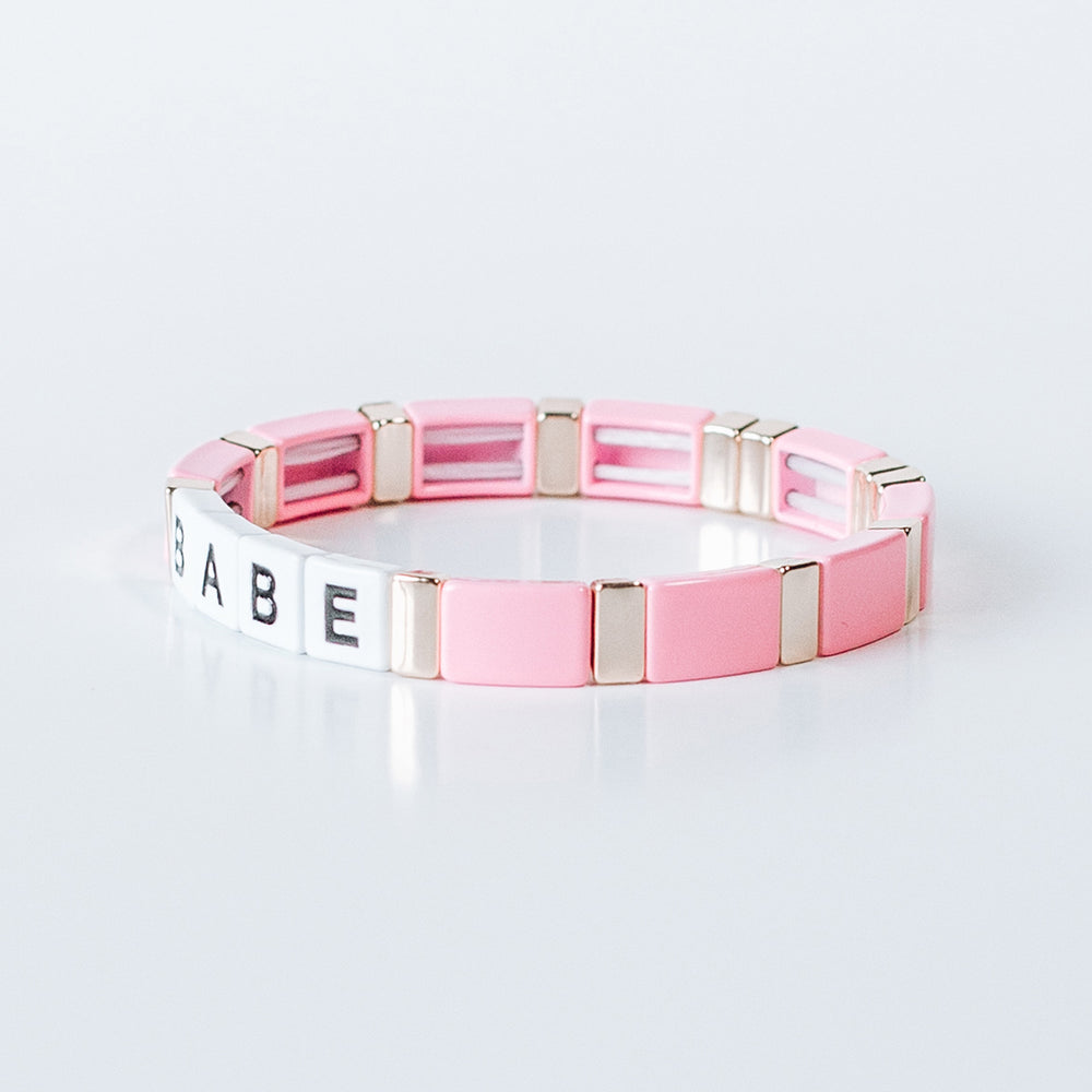 Ryan Porter Message Bracelet Babe