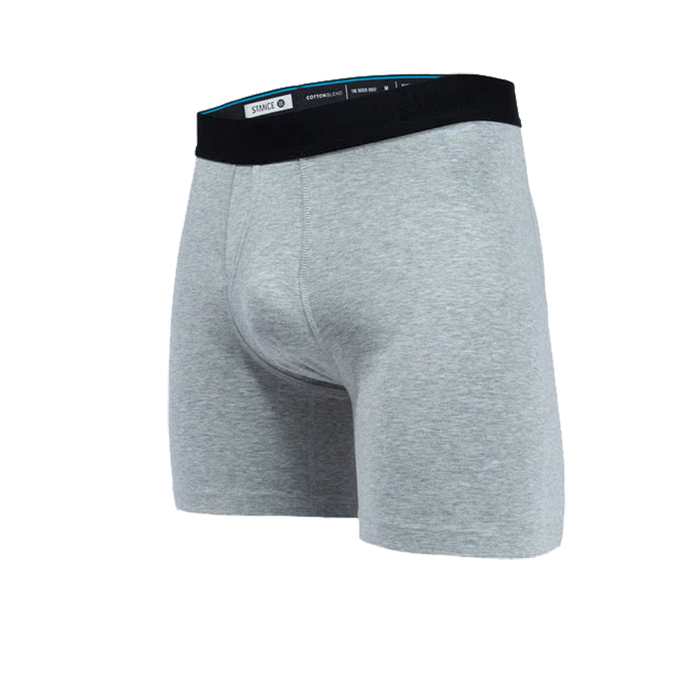 Stance Standard 6in Boxer Brief HeatherGrey L