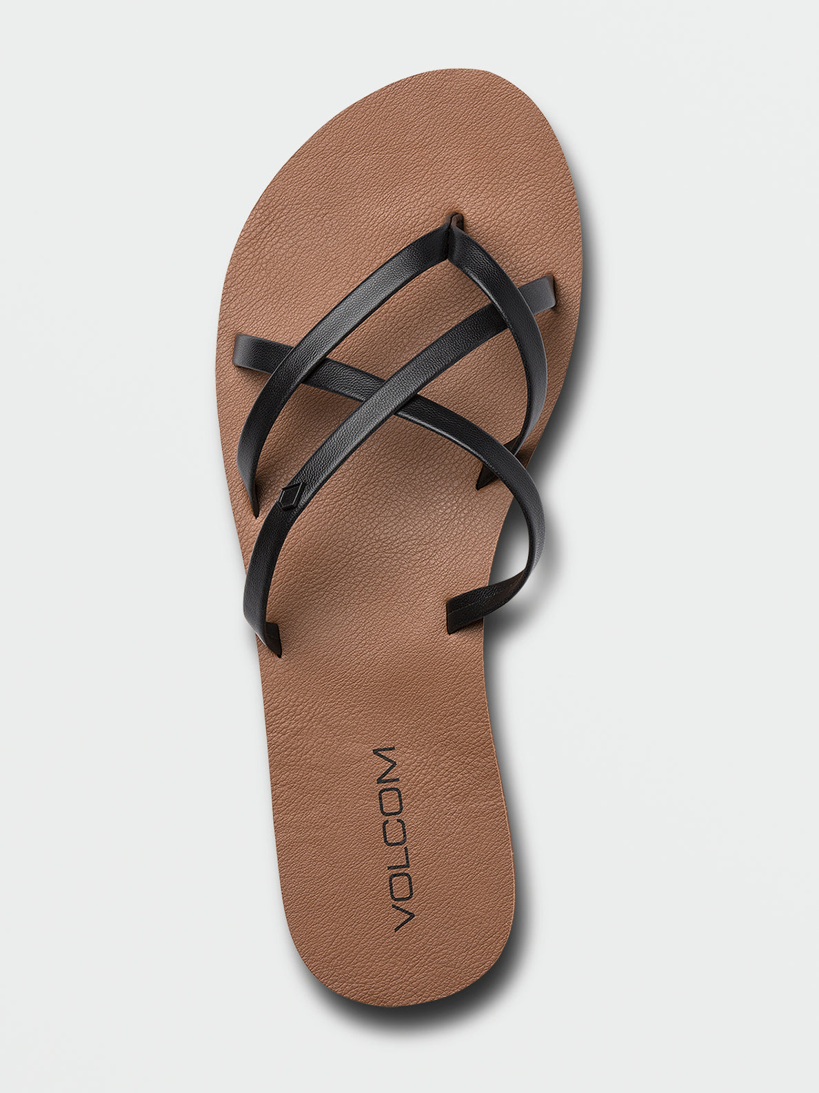 Volcom New School 2 Womens Sandal BLK23-Black 7